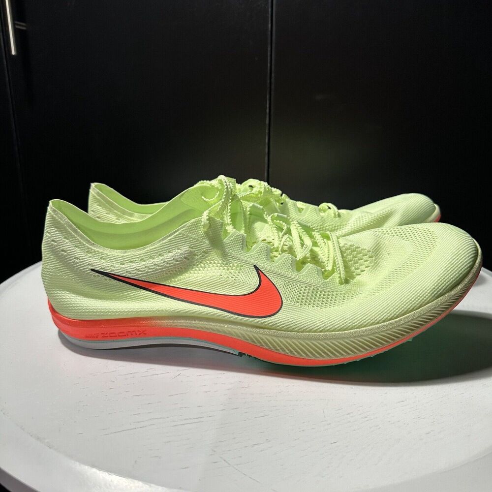 Nike ZoomX Dragonfly Barely Orange Volt Mens Sz 15 Racing Track Spike CV0400-700